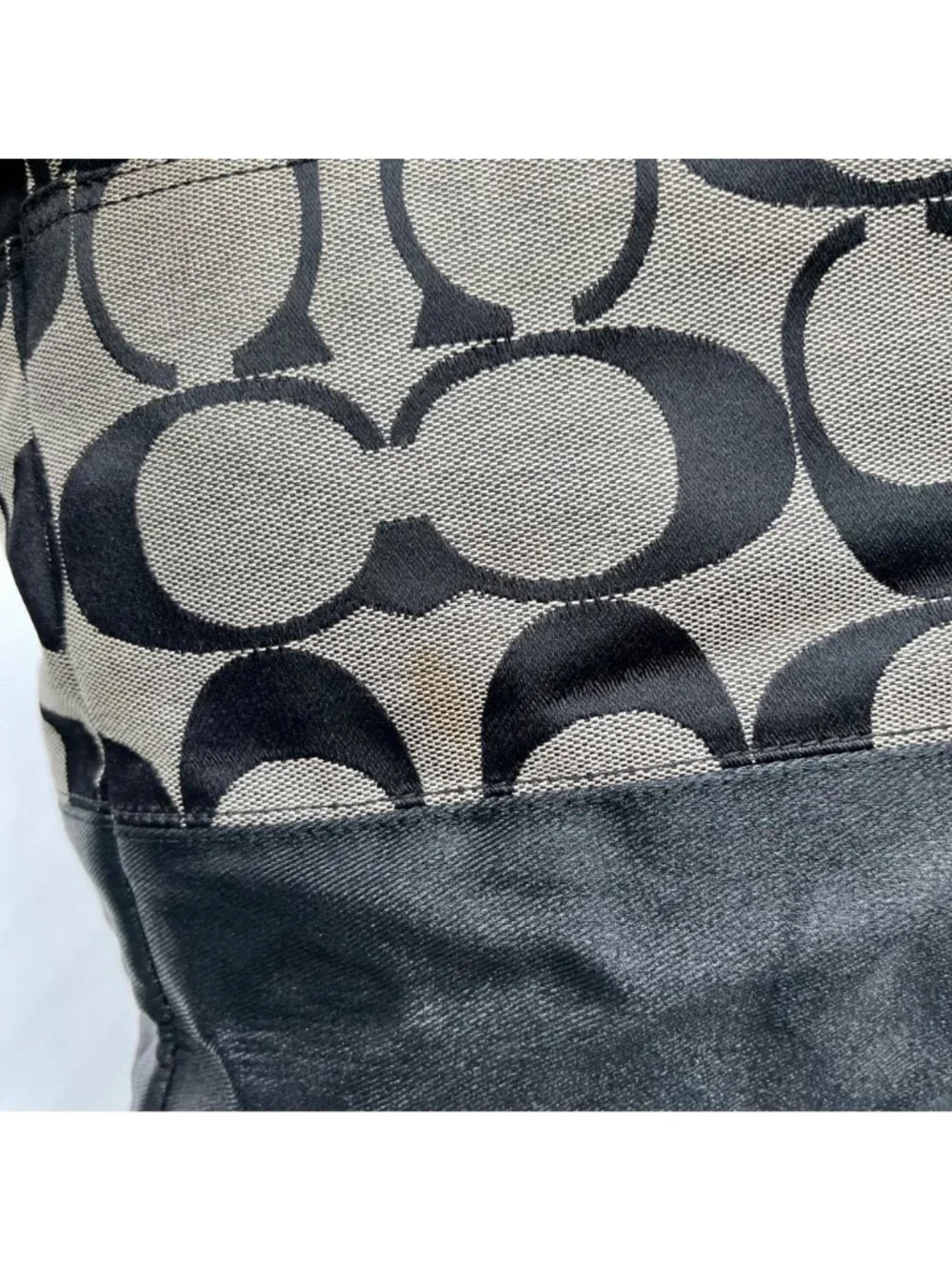 Coach Signature Canvas Diaper Bag F13803